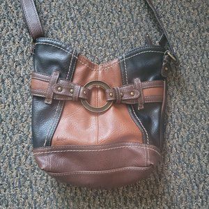 Vintage Style Bohemian BOC Leather Crossbody Bag